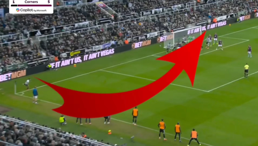 暴力美学PK技术流！同夜五佳球：英超赛场角球直接破门炸裂世界波