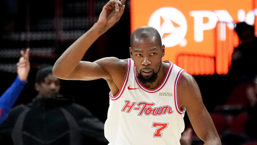 杜兰特23分送奇才10连败！谢泼德21分5三分 白魔战旧主11分