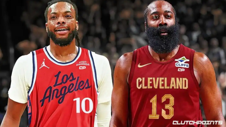 再见快船，你好骑士！哈登6年第5队，终于离冠军近了一次