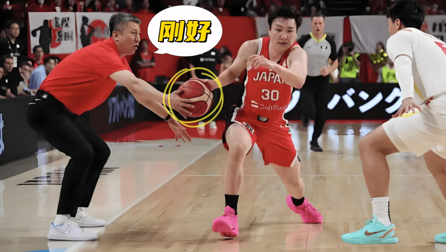 抢断日本后卫一幕爆火！郭士强回应：他运球幅度太大正好运我手上