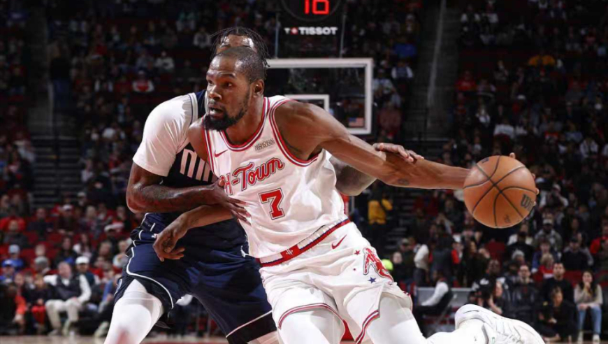 杜兰特13+5+8集锦：持球吸引包夹送8助攻 全场罕见0罚球