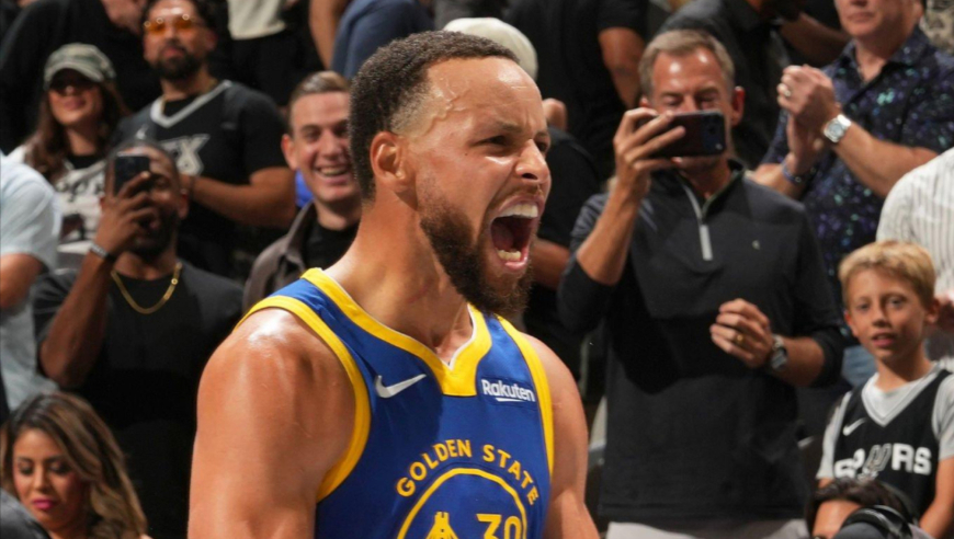 46分+49分！库里两战马刺全收录：率领勇士连续逆转彰显英雄本色