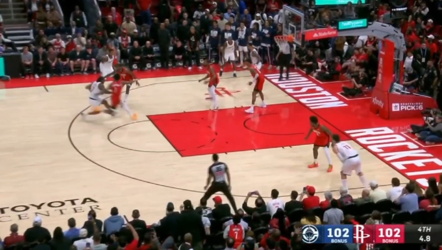 伦纳德和杜兰特的顶级对决!伦纳德最后时刻准绝杀 回顾快船对阵火箭最后一刻