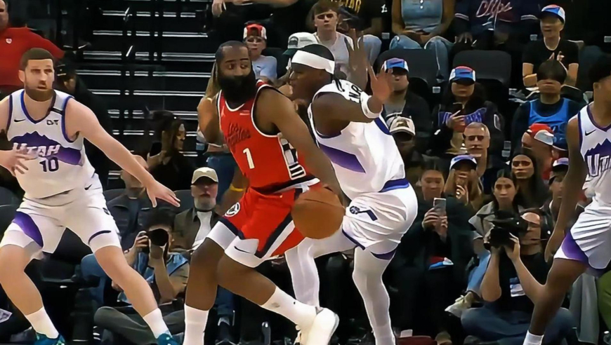 体能充沛就无敌！哈登开场造两分+三分犯规连拿7分 对手被打懵了