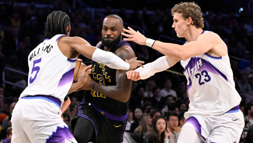 24日NBA前瞻：东契奇率湖人力争双杀爵士 雷霆冲击9连胜欲复仇开拓者