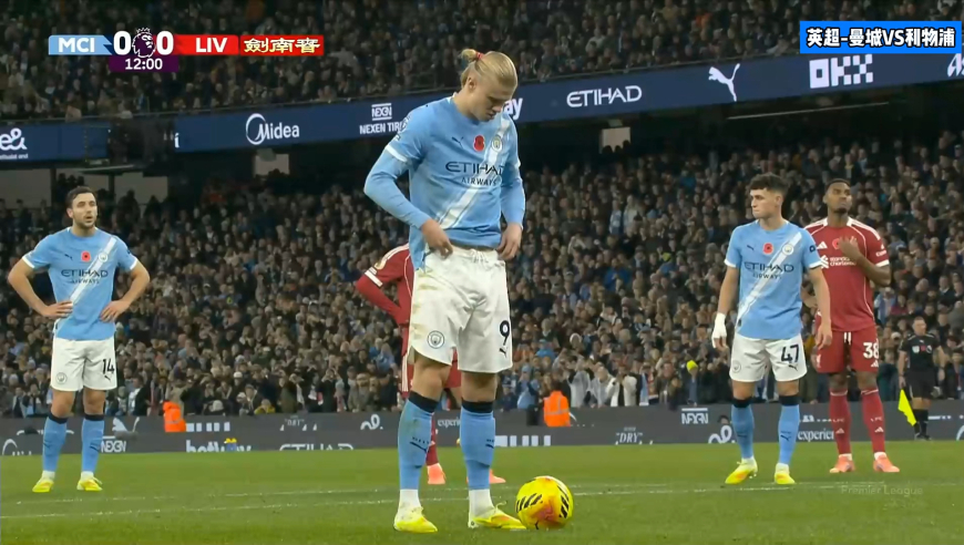 英超焦点战-哈兰德失点+破门 多库世界波，曼城3-0利物浦