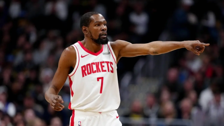 火箭93-129掘金！无奈的不是输球，而是杜兰特在赛后的一番表态