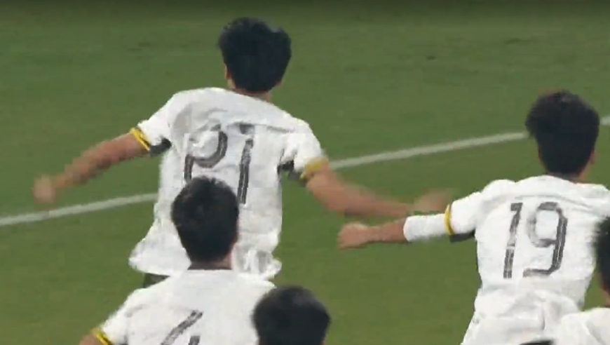 U16国足梦幻开局！帅惟浩5分钟闪击，邝兆镭妙传，3人连线