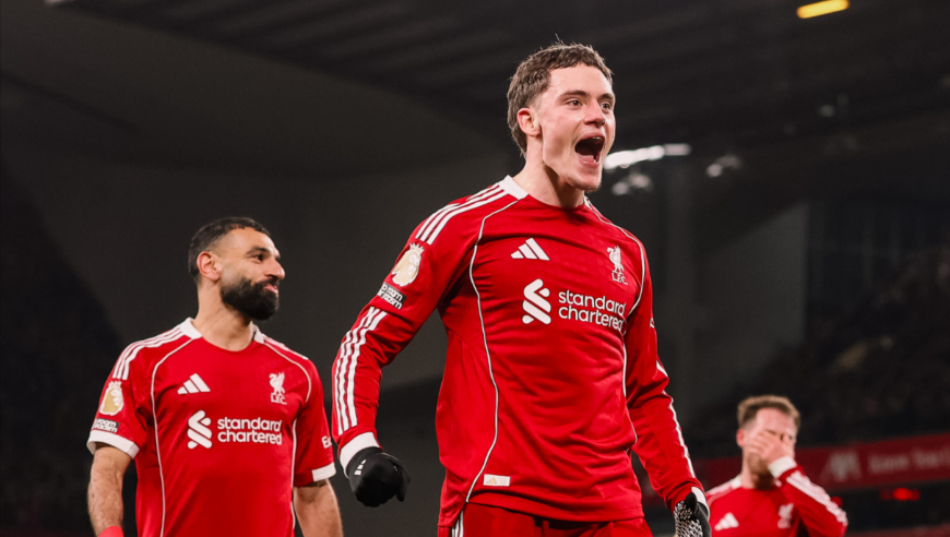 利物浦4-1纽卡集锦：埃基蒂克双响维尔茨建功 科纳特补时破门