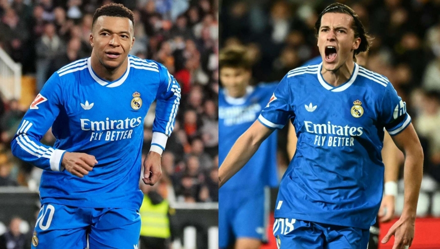 皇马丑陋2-0斩7连胜！1分紧追巴萨：22岁后卫变身梅西 姆巴佩6连杀