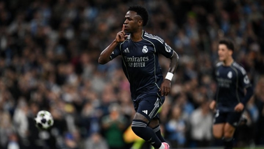 欧冠：皇马总分5-1曼城晋级8强，维尼修斯2球，哈兰德破门