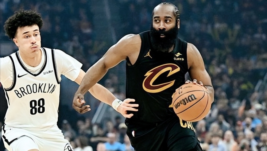 哈登喂饼太舒服！狂胜篮网28分，完全体骑士阵容深度太吓人！