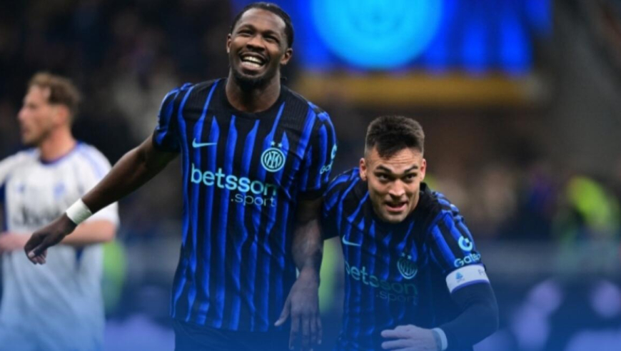 意甲-先赛登顶！国米4-0科莫2分领跑，劳塔罗闪击，小图拉姆、恰20破门