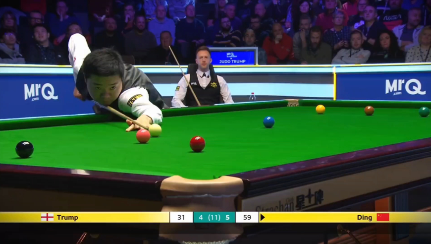 体坛记忆｜决胜局惊心动魄，丁俊晖6-4暴打小特，挥拳庆祝燃爆全场