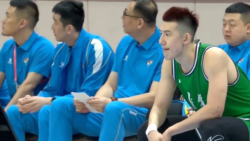 付豪全运会首秀11中9轰20分集锦 篮下梦幻脚步化身内线大杀器