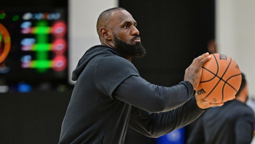詹姆斯在发展联盟连练两天：未出现任何不适感 有望重返湖人加入合练