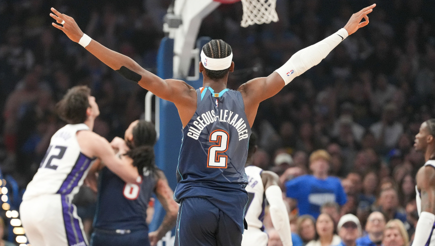 开季16战15胜，美媒预测77胜破勇士纪录！雷霆队凭啥被如此看好？