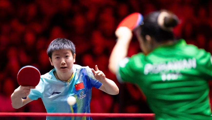 孙颖莎3-1开启卫冕征程！国乒9人战女单8人晋级，陈熠迎一日双赛