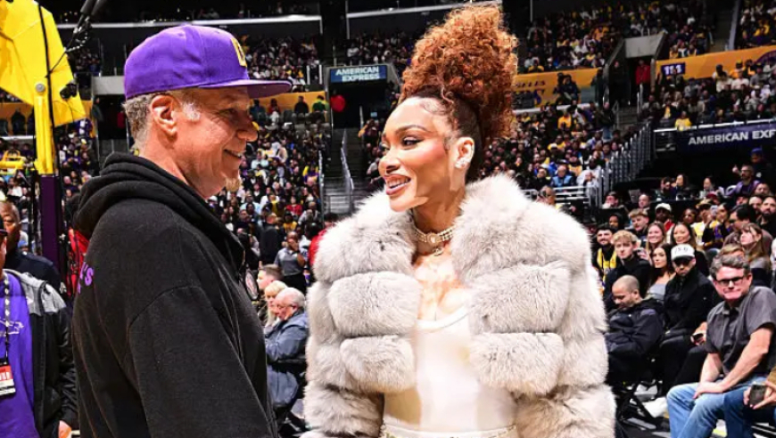 库兹马未婚妻观战雄鹿险胜湖人！本赛季多次现场看球 好事将近？