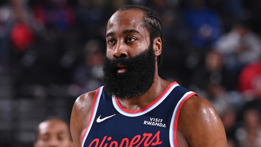 快船4连胜距灰熊仅剩0.5胜场！小卡33+7三分哈登22+8 卢帅笑了