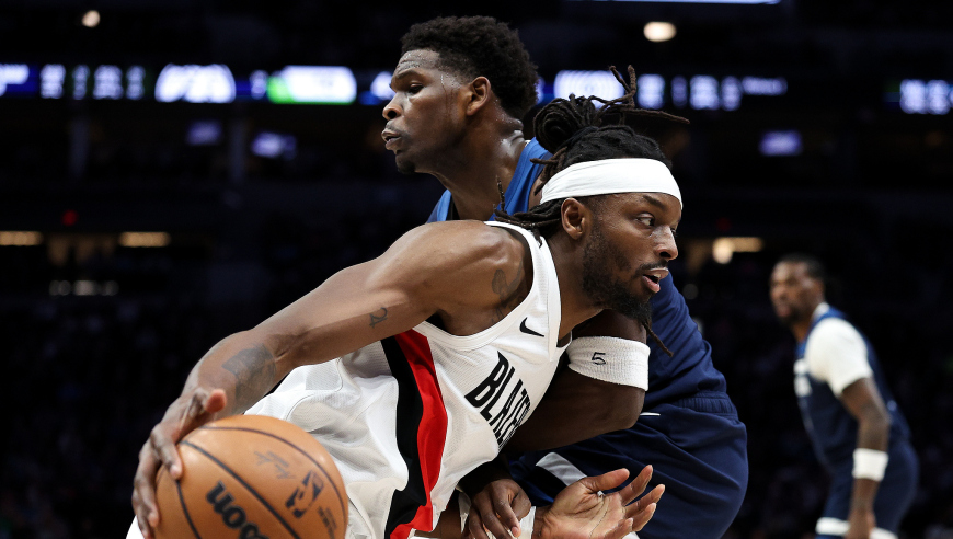 杨瀚森补扣2分！森林狼双杀开拓者 兰德尔轰41+7率队反超湖人