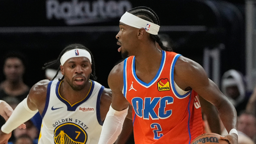 MVP的实力！雷霆亚历山大vs勇士38分集锦：21投13中无解单打