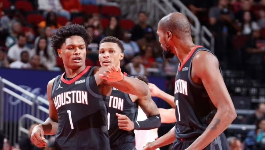 拒绝22分大逆转，火箭轰出5连胜！杜兰特如鱼得水，直面掘金抢第2