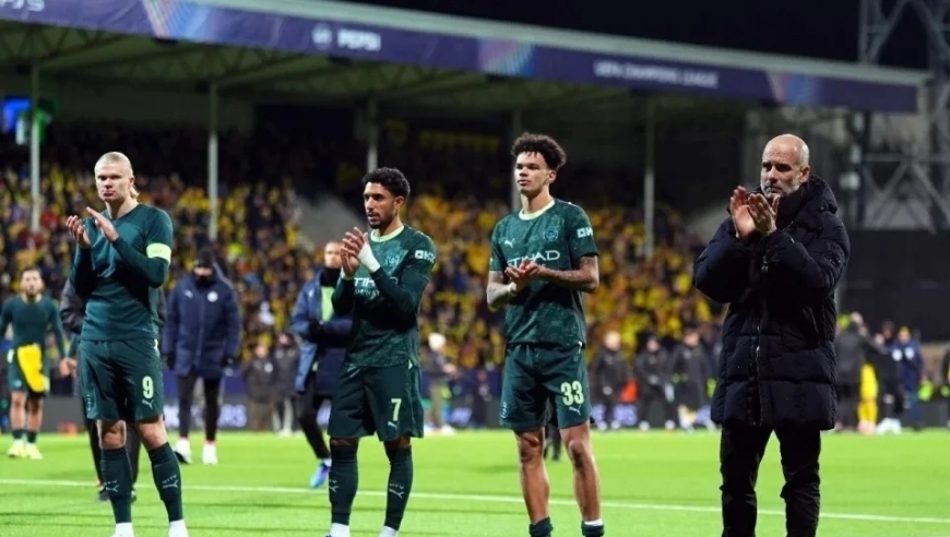 8队13分！欧冠联赛阶段竞争白热化 曼城大概率跌进淘汰赛附加赛