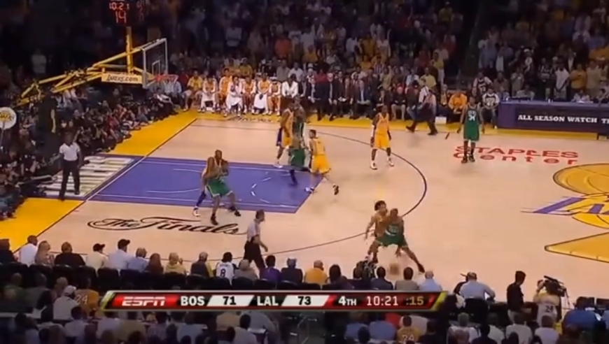 2008年总决赛湖人对阵凯尔特人G4最后一刻