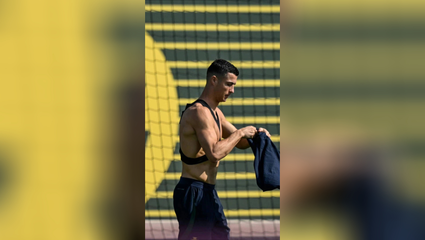 40岁C罗的腹肌摸起来像花岗岩：我看起来很年轻，身体年龄28岁