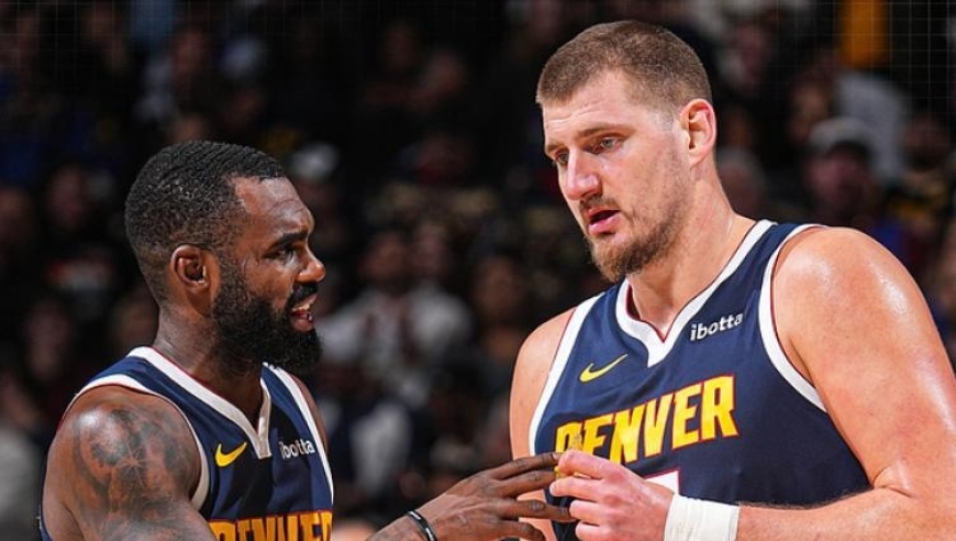 约基奇三双完爆前任，穆雷27+6+5约翰逊三分百发百中，掘金大胜爵士