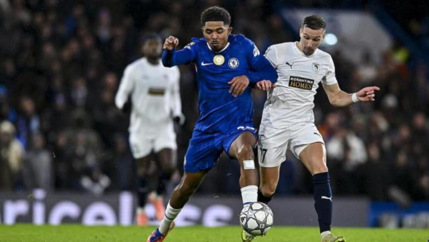 欧冠-末轮争前8！切尔西1-0帕福斯提前锁定附加赛资格，凯塞多制胜