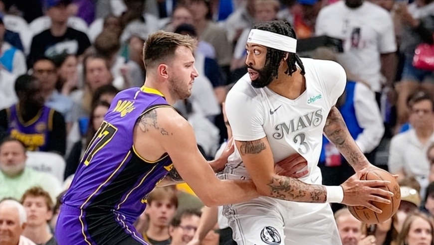 浓眉换东契奇内幕曝光！老詹被蒙，湖人独行侠各怀鬼胎