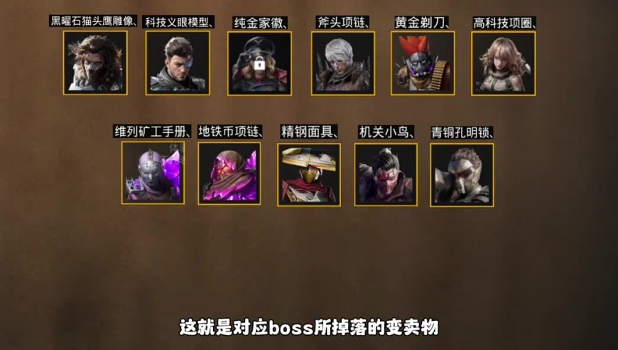 和平精英：BOSS更新 可以掉落最新专属大金！