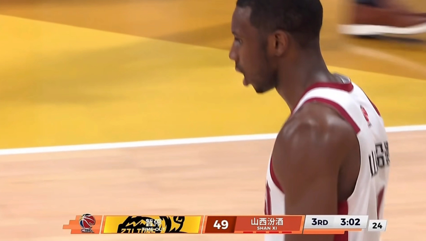 举火烧天！山西落后20分 迪亚洛怒火中烧单臂无视防守滑翔打进