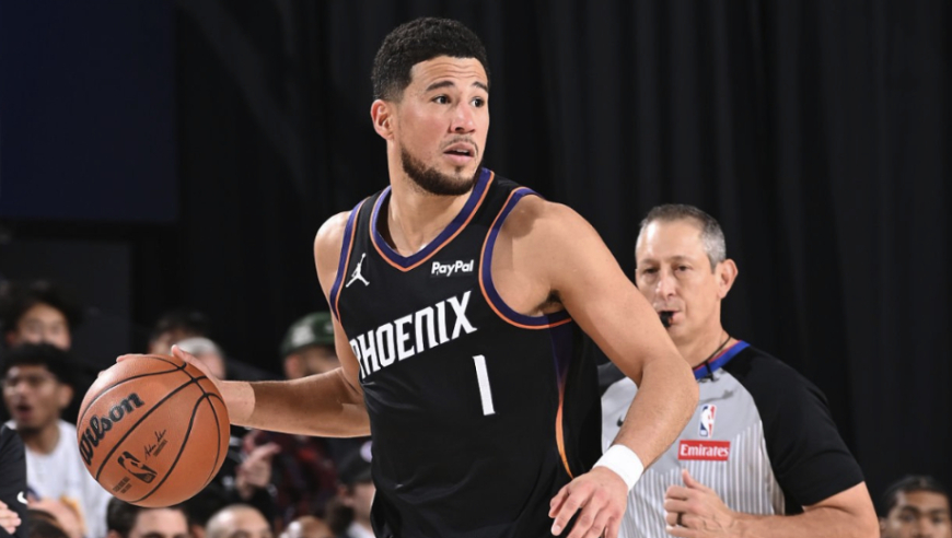 布克准三双拒绝逆转！轰21+10+9双杀快船 无惧哈登回归献关键2+1