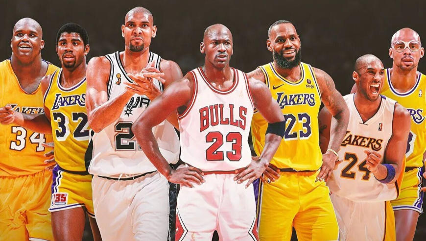 NBA百大球星排名！詹姆斯高居第二！库里无缘前十