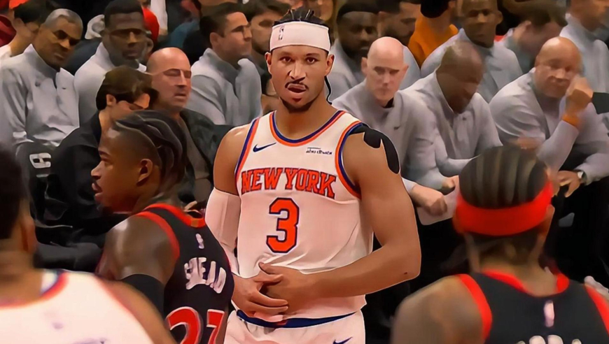 哈三疯！半场归来尼克斯哈特两记三分又2+1 一分钟时间连轰9分