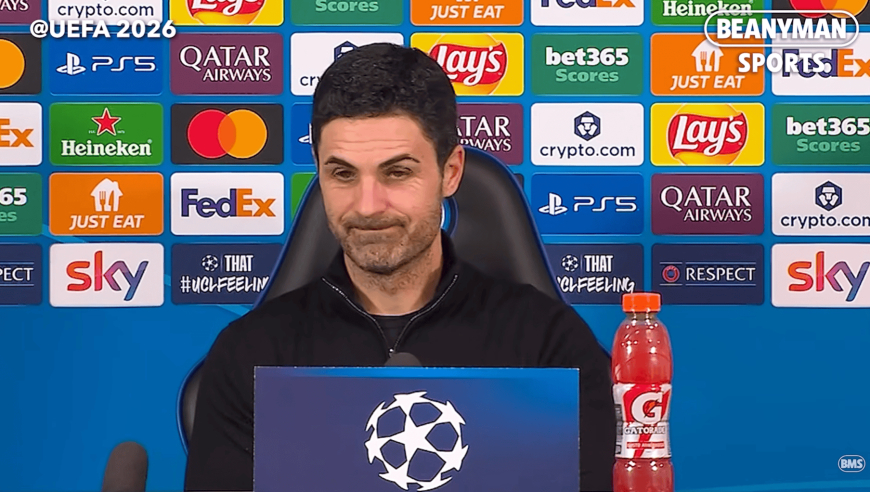 欧冠7连胜！阿尔特塔：现在的阿森纳能与任何球队进行竞争