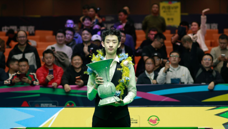 斯诺克最新排名：吴宜泽飙升9位至第13 小特威尔逊前二丁俊晖第8