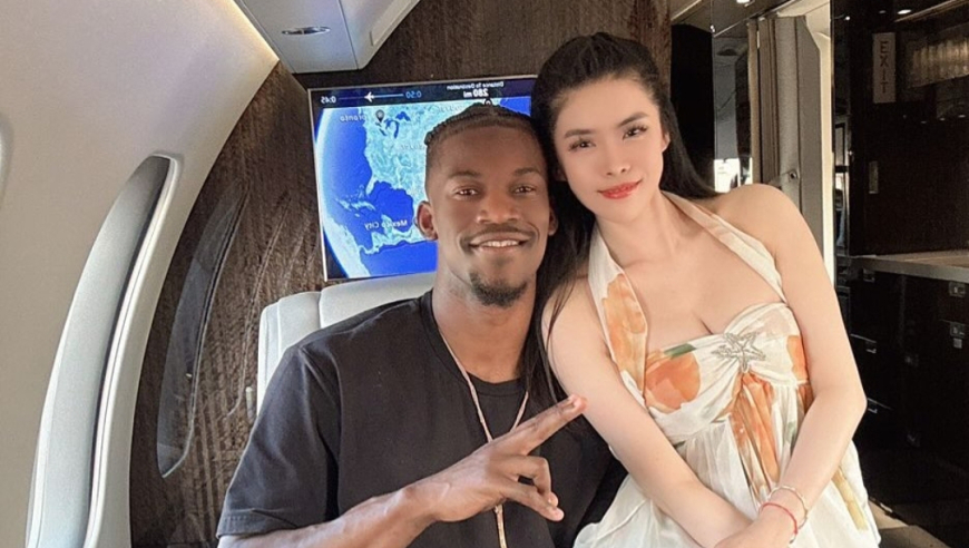 巴特勒亲密合影曝光！与美女牌手乘私人飞机出游 未来两年薪水1.1亿