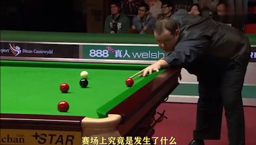 体坛记忆｜ 丁俊晖惊魂之战，丁太太双手捂脸紧张不已，胖子李用球杆猛砸球桌