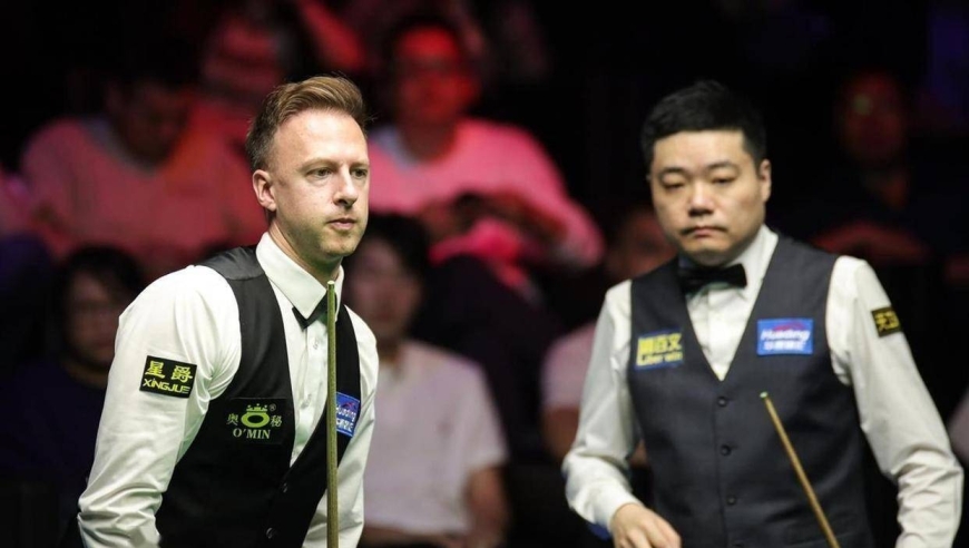 大师赛14日比赛过往交手：丁俊晖9-13特鲁姆普 罗伯逊6-2韦克林