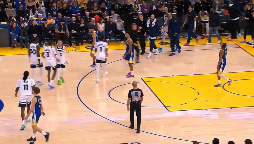 夸张到离谱！森林狼末节轰出17-0超强攻击波 勇士被碾压陷入绝境