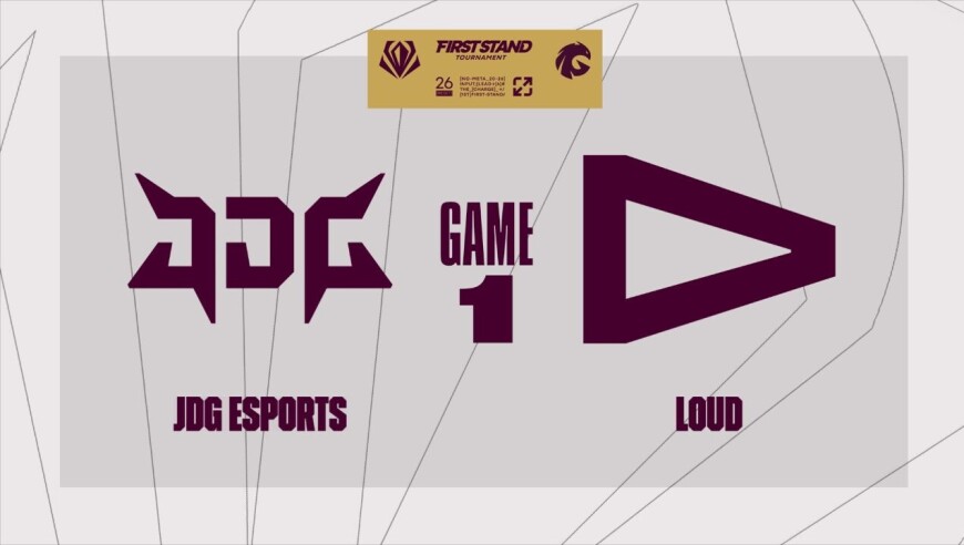[FST]【JDG vs LOUD】第一局速看丨2026全球先锋赛小组赛丨20260319