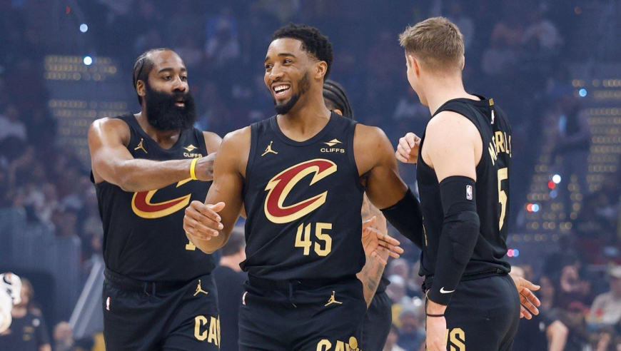 哈登主场首秀13+11！骑士大胜奇才迎5连胜 梅里尔9三分米球30分