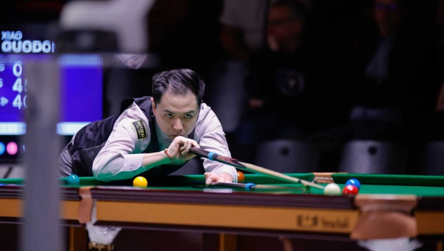 0-56落后怎么翻？肖国栋单局大逆转威尔逊回放 全场沸腾了