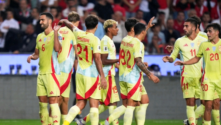 足坛一夜动态：世预赛西班牙、比利时均6-0大胜！德国3-1终结3连败