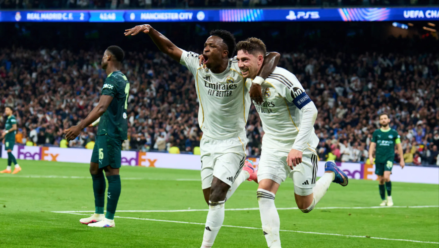 瓜迪奥拉整活遭虐！皇马3-0曼城集锦：巴尔韦德半场戴帽哈兰德隐身