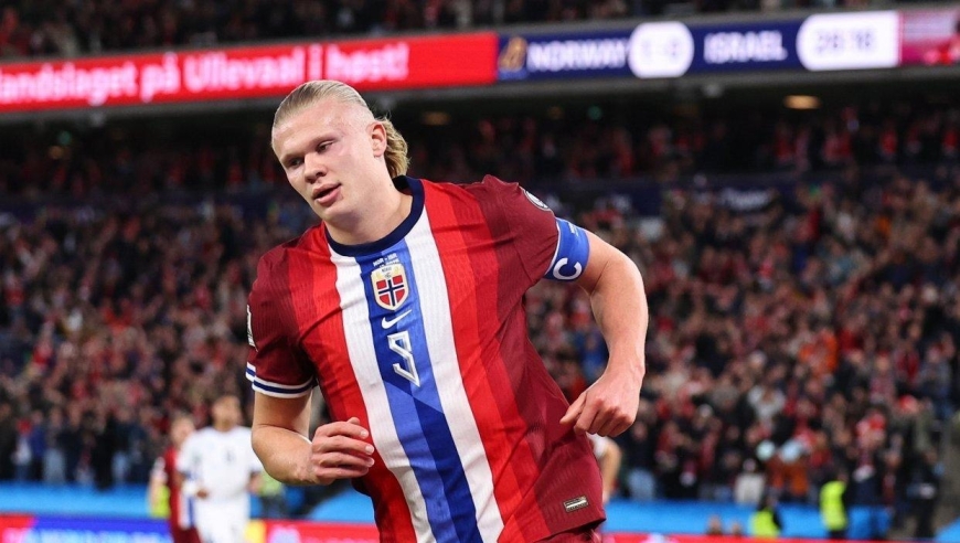 4-1！哈兰德7战狂轰14球，挪威全胜领跑，晋级世界杯无悬念